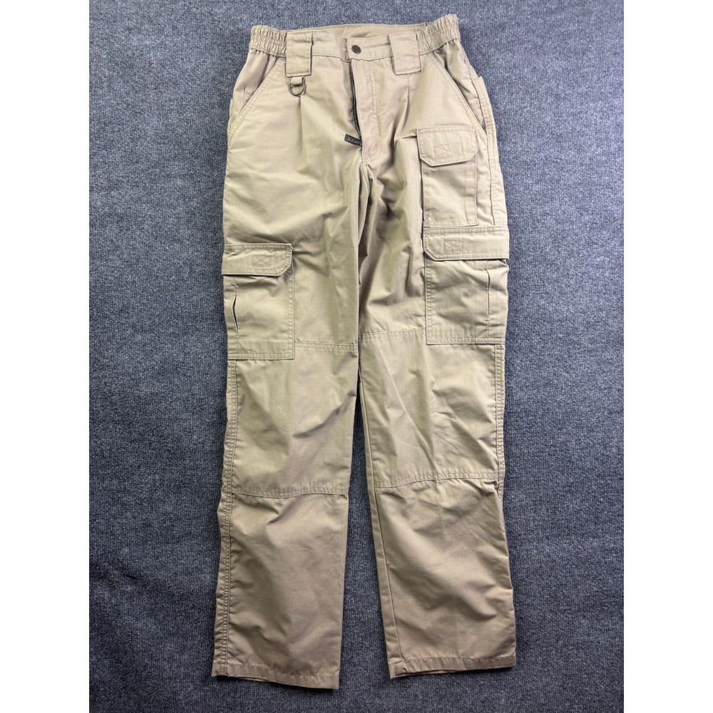 Propper Tactical Cargo Pants Mens 30/34 Khaki Tan Ripstop Work Utility Trousers